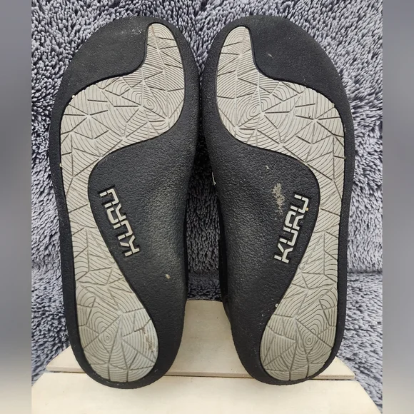 Kuru Kivi Black Slip On Loafer Comfort Leather Casual Shoes Women's Size 8.5 W - Picture 8 of 9